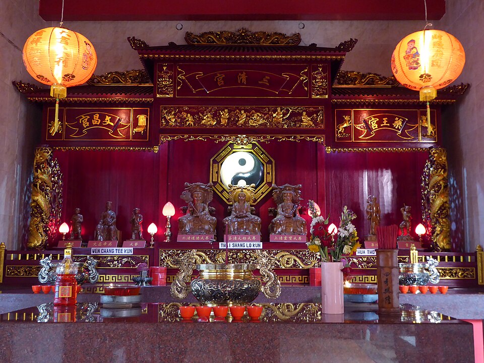 Historic Taoist Temple in China Alley Bakersfield reflecting Chinese immigrant culture and religious traditions